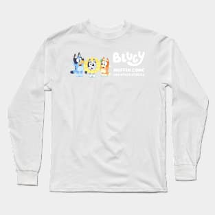 Bluey MUffin Cone Long Sleeve T-Shirt